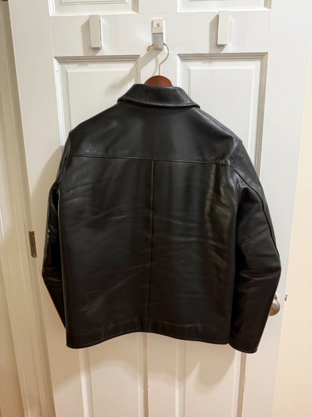 Y'2 Leather Single Rider Light Vintage Horsehide Teacore - Picture 3 of 7